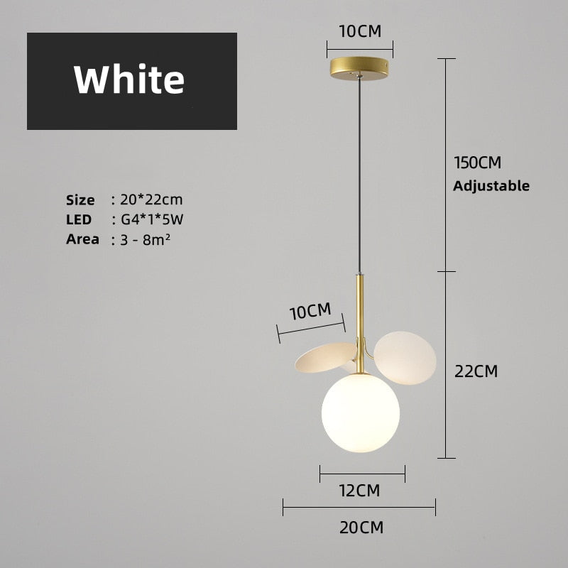 ChandeliersDecor.com-Ceiling Chandelier-Grape Design Glass Chandelier - Unique & Elegant Lighting