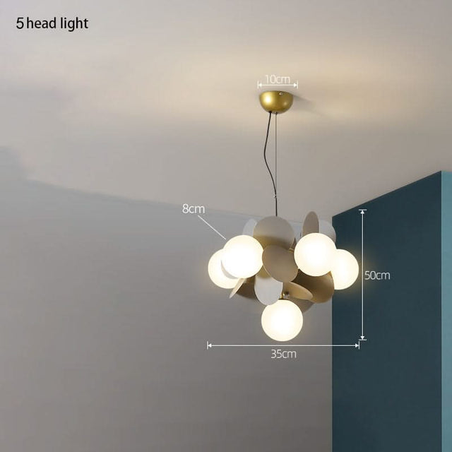Grape Design Glass Chandelier - Unique & Elegant Lighting-ChandeliersDecor.com