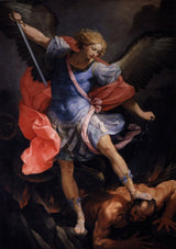 ChandeliersDecor.com-Wall Posters-Guido Reni: The Archangel Michael Defeating Satan Canvas Wall Art