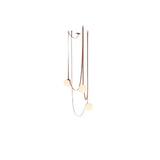 ChandeliersDecor.com-Staircase Chandelier-Hanging Belt Globes Chandelier