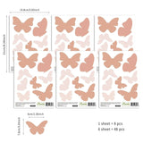 ChandeliersDecor.com-Home Decor Decals-Heart and Butterfly Wall Stickers for Kids Room and Nursery
