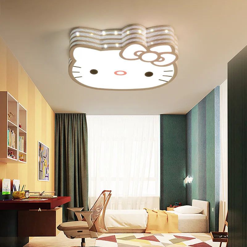 ChandeliersDecor.com-Kids Room Nursery Lighting-Hello Kitty Girls Room Light