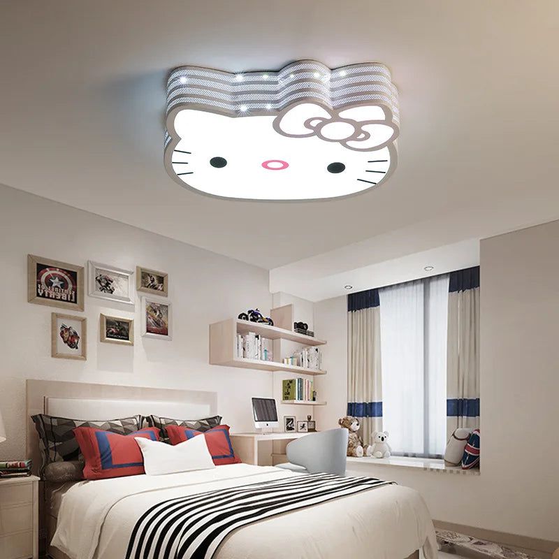 ChandeliersDecor.com-Kids Room Nursery Lighting-Hello Kitty Girls Room Light