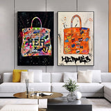 ChandeliersDecor.com-Wall Posters-Hermes Birkin Bag Poster: Exquisite Wall Art