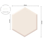 ChandeliersDecor.com-Padded Walls-Hexagonal Acoustic Wall Panels for Living Room and Kids Room