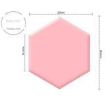 ChandeliersDecor.com-Padded Walls-Hexagonal Acoustic Wall Panels for Living Room and Kids Room