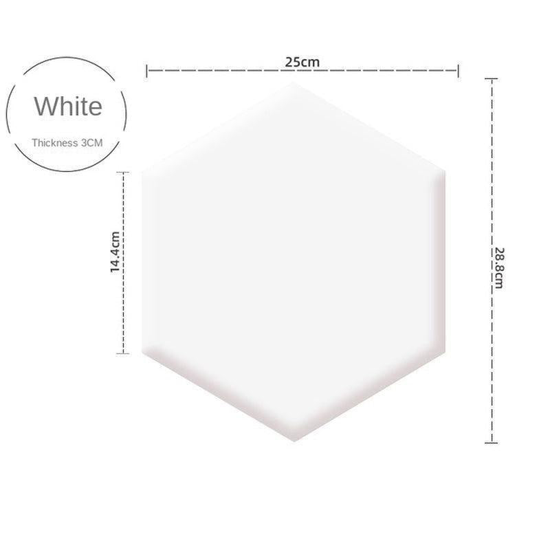 ChandeliersDecor.com-Padded Walls-Hexagonal Acoustic Wall Panels for Living Room and Kids Room