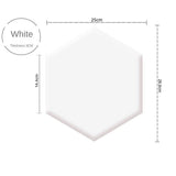 ChandeliersDecor.com-Padded Walls-Hexagonal Acoustic Wall Panels for Living Room and Kids Room