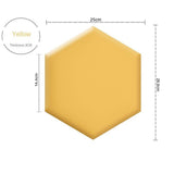 ChandeliersDecor.com-Padded Walls-Hexagonal Acoustic Wall Panels for Living Room and Kids Room