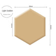 ChandeliersDecor.com-Padded Walls-Hexagonal Acoustic Wall Panels for Living Room and Kids Room