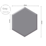 ChandeliersDecor.com-Padded Walls-Hexagonal Acoustic Wall Panels for Living Room and Kids Room
