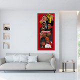 ChandeliersDecor.com-Musicians Wall Art-Hip Hop Old School 2Pac Biggie Smalls Canvas Wall Art