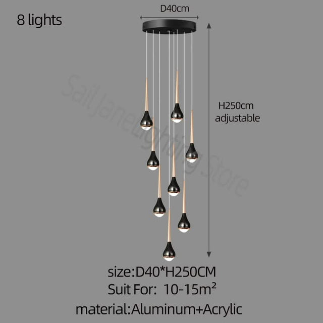 Hollow High Chandelier Light-ChandeliersDecor.com