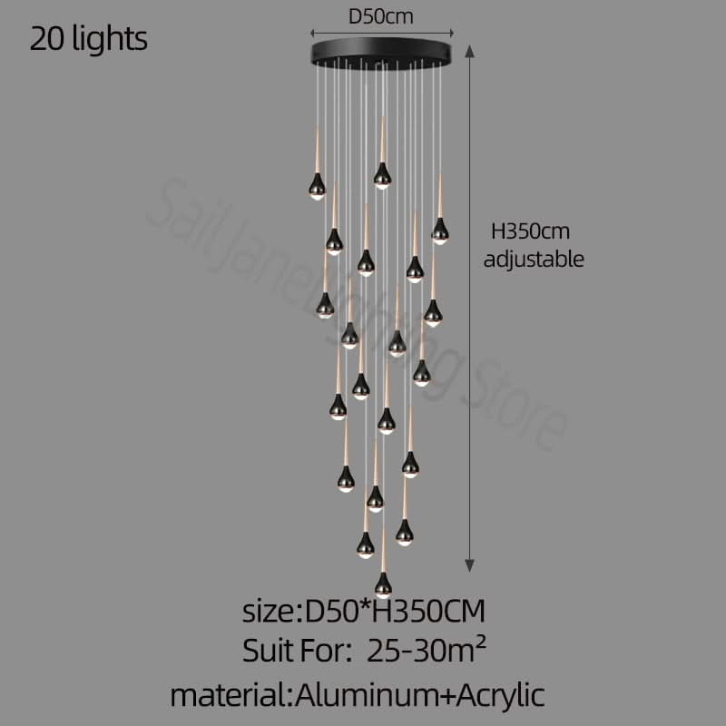 Hollow High Chandelier Light-ChandeliersDecor.com