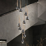 ChandeliersDecor.com-Staircase Chandelier-Hollow High Chandelier Light