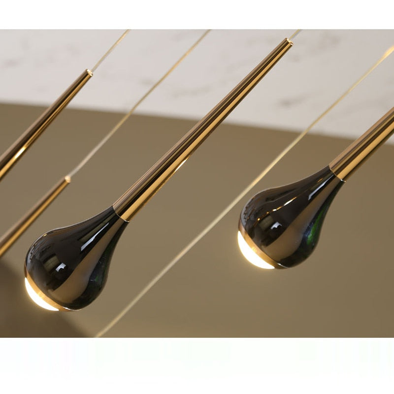 ChandeliersDecor.com-Staircase Chandelier-Hollow High Chandelier Light