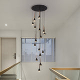 ChandeliersDecor.com-Staircase Chandelier-Hollow High Chandelier Light