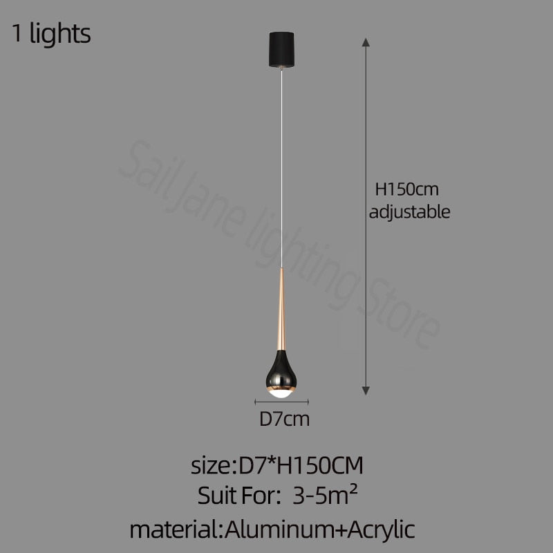 ChandeliersDecor.com-Staircase Chandelier-Hollow High Chandelier Light