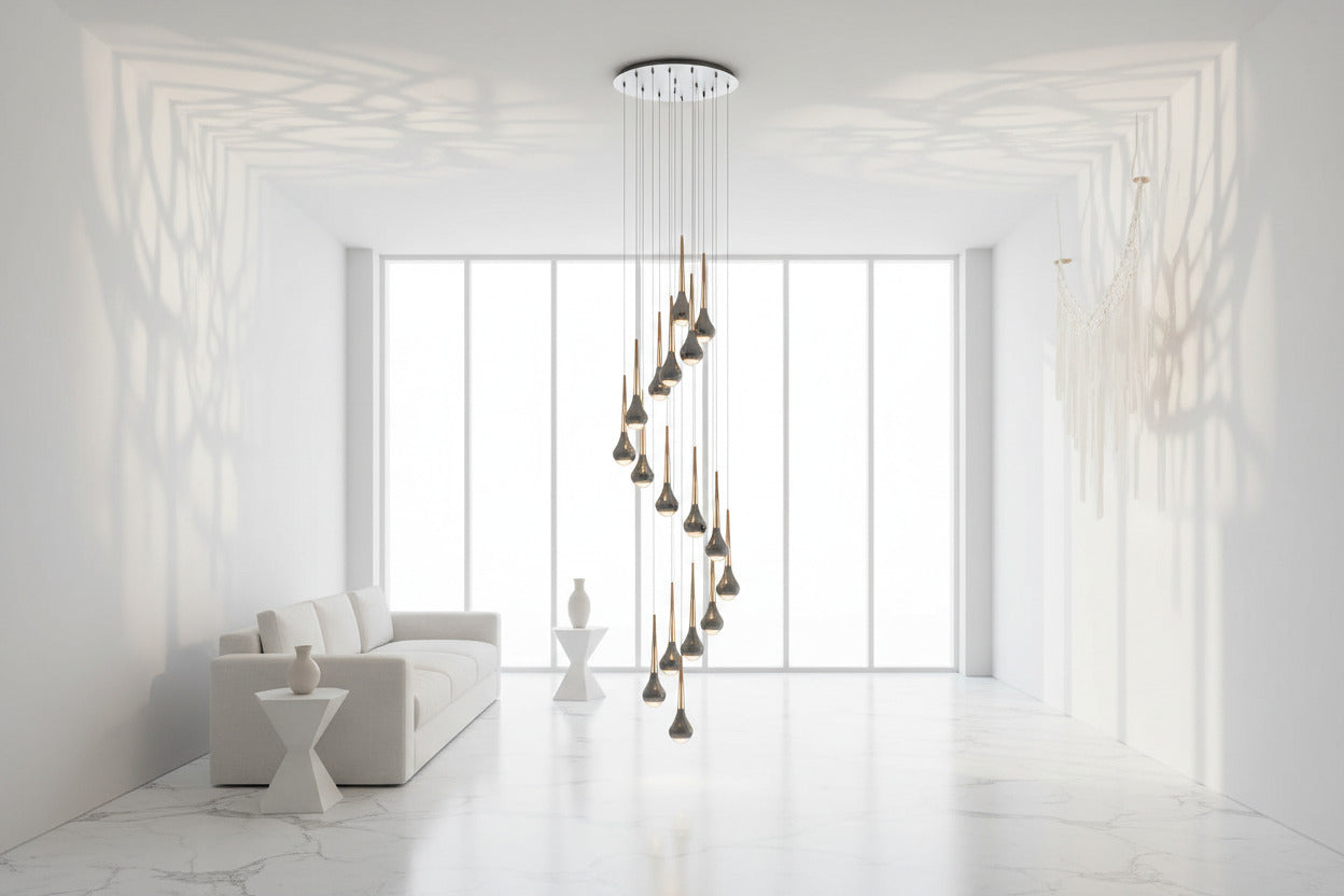 Hollow High Chandelier Light-ChandeliersDecor.com