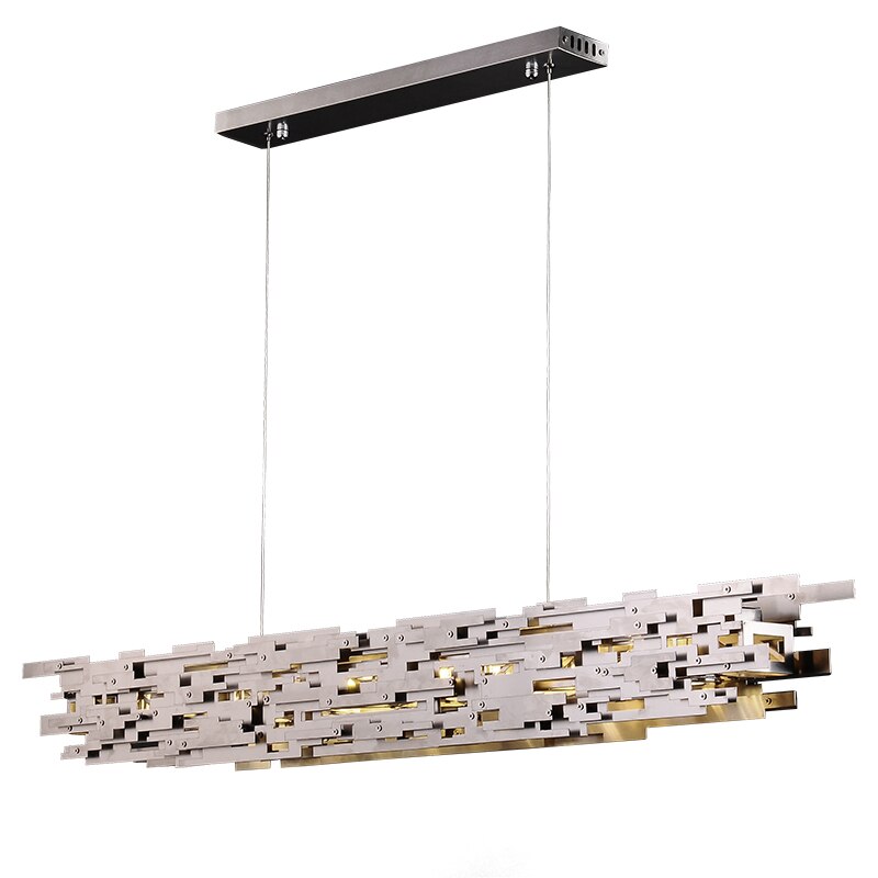 ChandeliersDecor.com-Kitchen Island-Honeycomb Chandelier - Elegant Lighting Fixture
