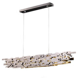 ChandeliersDecor.com-Kitchen Island-Honeycomb Chandelier - Elegant Lighting Fixture