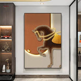 ChandeliersDecor.com-LED Wall Art-Horse LED Wall Hanging Lamp - Designer Wall Decor