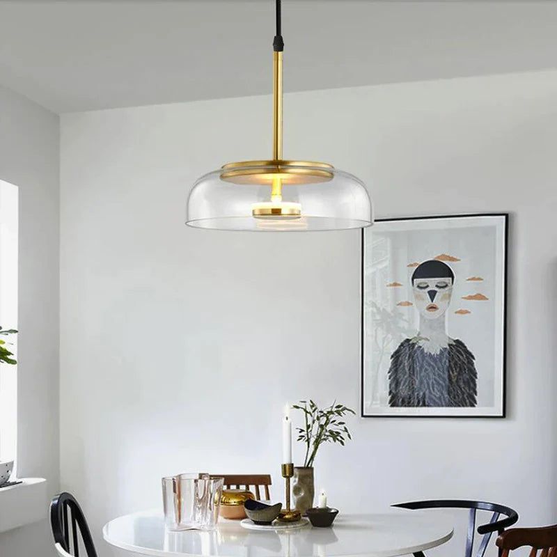 ChandeliersDecor.com-Pendant Lights-Illuminate Your Space with LED Glass Bowl Pendant