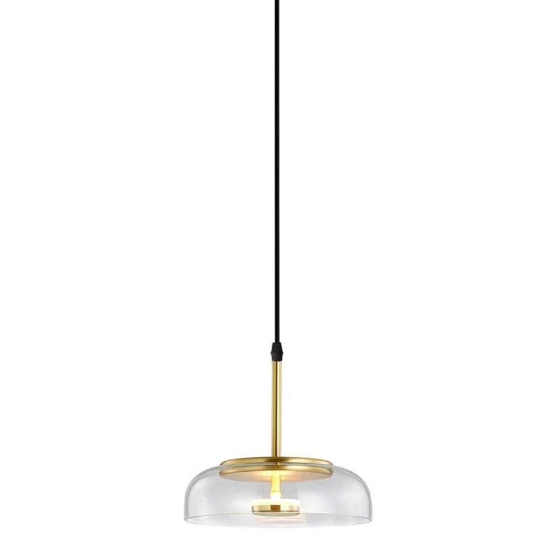 Illuminate Your Space with LED Glass Bowl Pendant-ChandeliersDecor.com