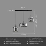 ChandeliersDecor.com-Pendant Lights-Illuminate Your Space with the Glass LED Pendant Light