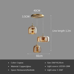ChandeliersDecor.com-Pendant Lights-Illuminate Your Space with the Glass LED Pendant Light