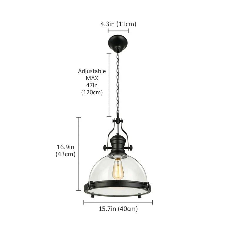 ChandeliersDecor.com-Pendant Lights-Illuminate Your Space with Vintage Charm – Iron LED Pendant Lights