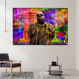 ChandeliersDecor.com-Musicians Wall Art-Illuminating Biggie Smalls Poster - Authentic & Vibrant