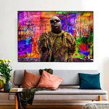 ChandeliersDecor.com-Musicians Wall Art-Illuminating Biggie Smalls Poster - Authentic & Vibrant