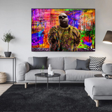 ChandeliersDecor.com-Musicians Wall Art-Illuminating Biggie Smalls Poster - Authentic & Vibrant