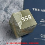 ChandeliersDecor.com-Wall Clocks-Imitation Pattern Electronic - Marble Alarm Clock