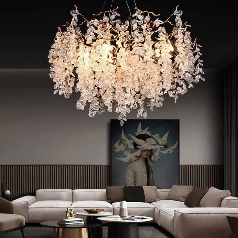 ChandeliersDecor.com-Chandeliers-Iron Art Chandelier: Exquisite Design and Craftsmanship