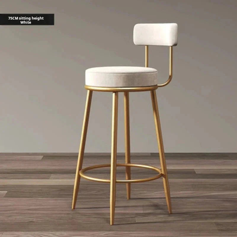 ChandeliersDecor.com-Bar Stools-Iron Art High Stool Bar Stool