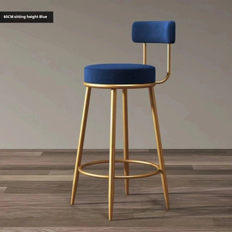 ChandeliersDecor.com-Bar Stools-Iron Art High Stool Bar Stool