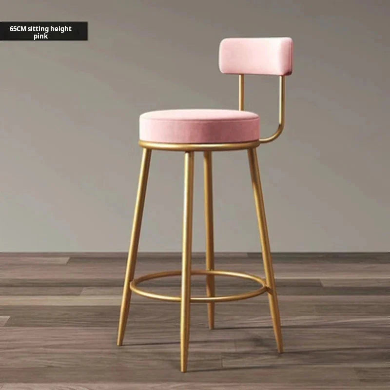 ChandeliersDecor.com-Bar Stools-Iron Art High Stool Bar Stool