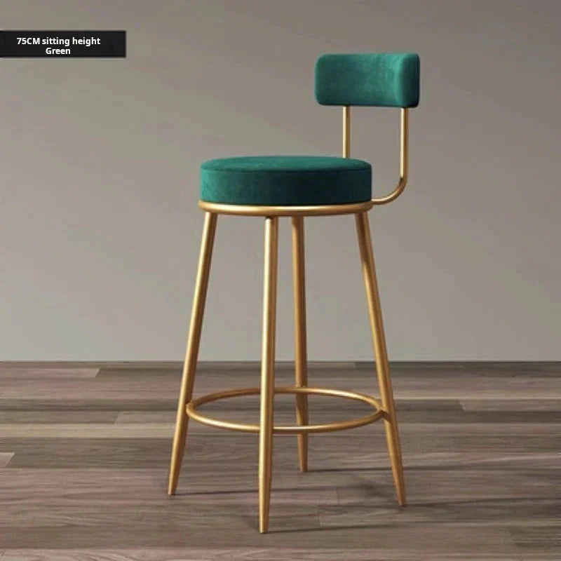 ChandeliersDecor.com-Bar Stools-Iron Art High Stool Bar Stool