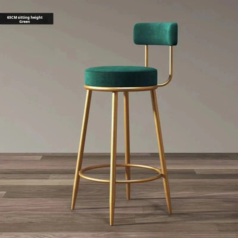 ChandeliersDecor.com-Bar Stools-Iron Art High Stool Bar Stool