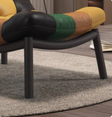 ChandeliersDecor.com-Sofa Chairs and Stools-Italian Cow Leather Designer Lazy Chair