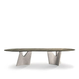 ChandeliersDecor.com-Dining Tables-Italian Designer Marble Skeleton Dining Table