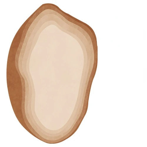 ChandeliersDecor.com-Rugs & Carpets-Italian Designer Oval Linear Rug