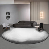 ChandeliersDecor.com-Rugs & Carpets-Italian Designer Oval Linear Rug