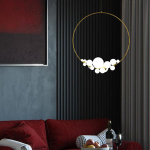 ChandeliersDecor.com-Chandeliers-Italian Designer Ring Lighting - Exquisite Elegant Design