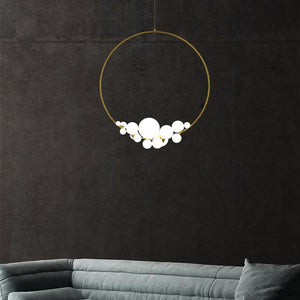 ChandeliersDecor.com-Chandeliers-Italian Designer Ring Lighting - Exquisite Elegant Design