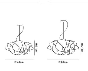 ChandeliersDecor.com-Pendant Lights-Italian Fabula Pendant Chandelier: Captivating Illumination