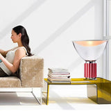 ChandeliersDecor.com-Table Lamp-Italian Flos Radar Glass Shade LED Lamp