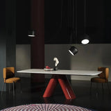 ChandeliersDecor.com-Dining Tables-Italian Marble Luxury Stone Dining Table